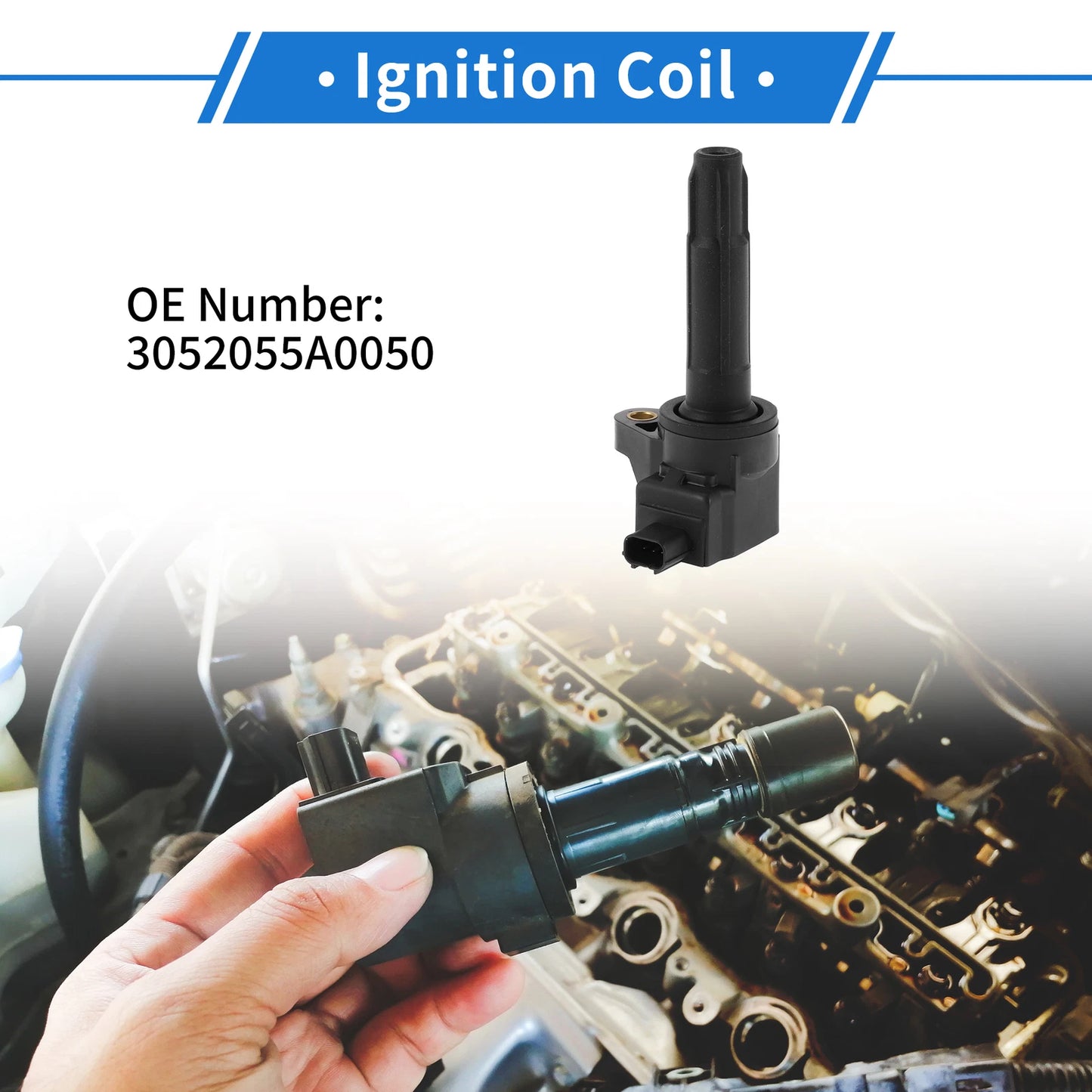 Ignition Coil Pack No. 3052055A0050 for Honda Civic (2006–2011)