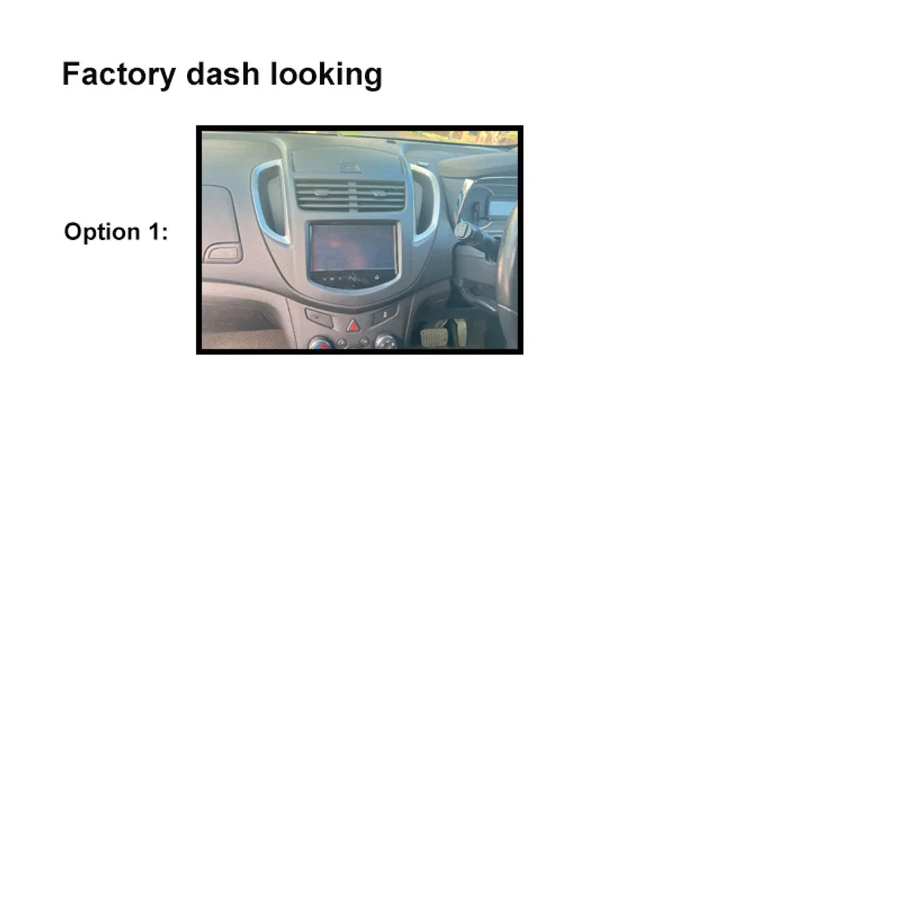 9'' Wireless Carplay Android Auto Head Unit for Holden Trax (2013-2017)