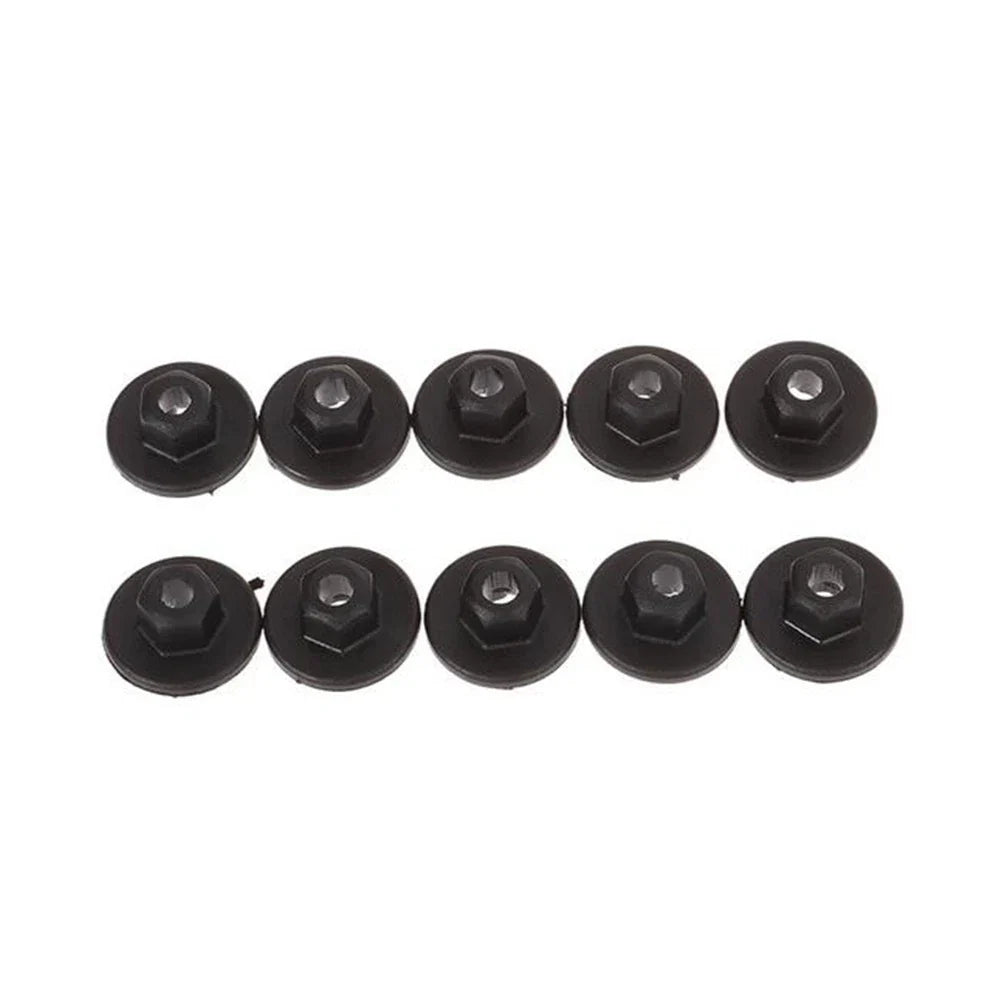 10 Pcs Black Car Retainer Clips for BMW X3 X5 X6 (2004-2010)