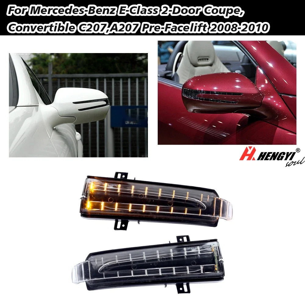 Side Mirror Turn Signal Light for Mercedes-Benz SL-Class (2008–2011)