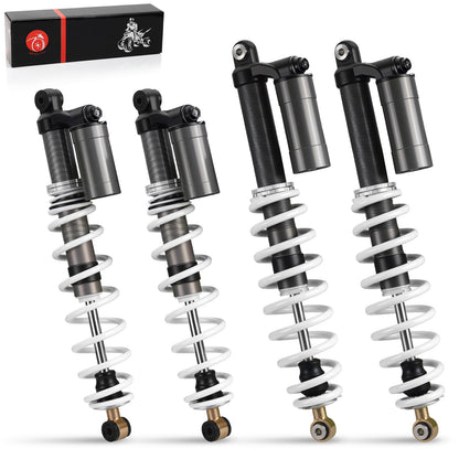 Set of 4 Air Shock Absorbers for Polaris RZR S 800 (2009–2012)