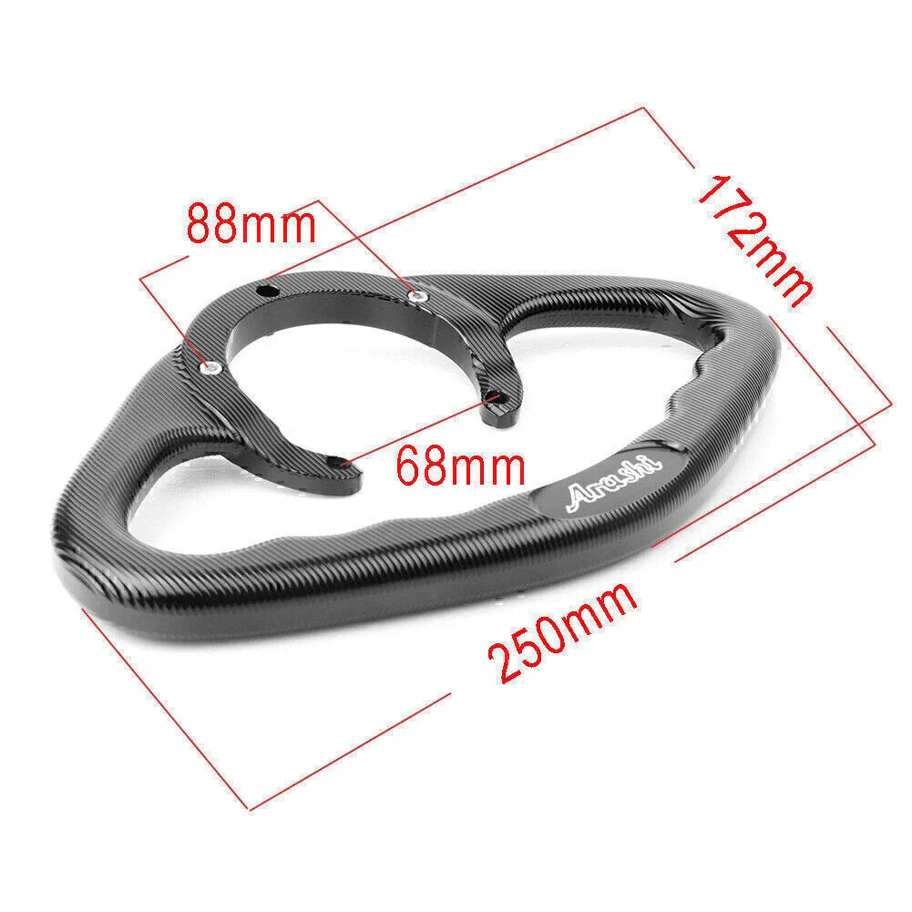 Blue Motorcycle Passenger Tank Grab Bar Hand Grip for Honda CB1000R RC51