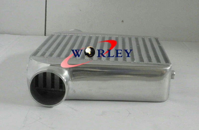 Universal Front Mount Aluminum Turbo Intercooler 76mm