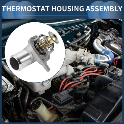 Engine Coolant Thermostat Housing for Chevrolet Silverado 1500 2500 (1999–2003)