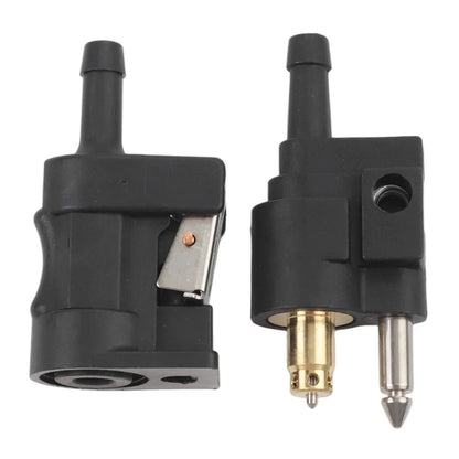 2 x Fuel Line Connector for Outboard Motor Engine Male & Female