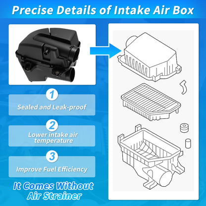 Engine Air Cleaner Filter Box Housing for Honda CR-V 2.4L (2002–2004) 06172-PNA-307