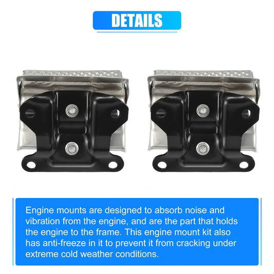 2 x Front Engine Motor Mounts for Chevrolet Tahoe Silverado Suburban (2007-2014)