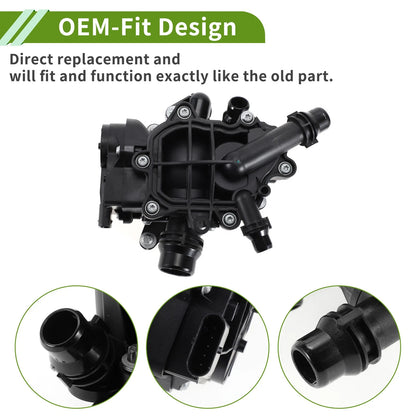 Engine Coolant Thermostat Housing Assembly for BMW 230i xDrive (2017–2021)