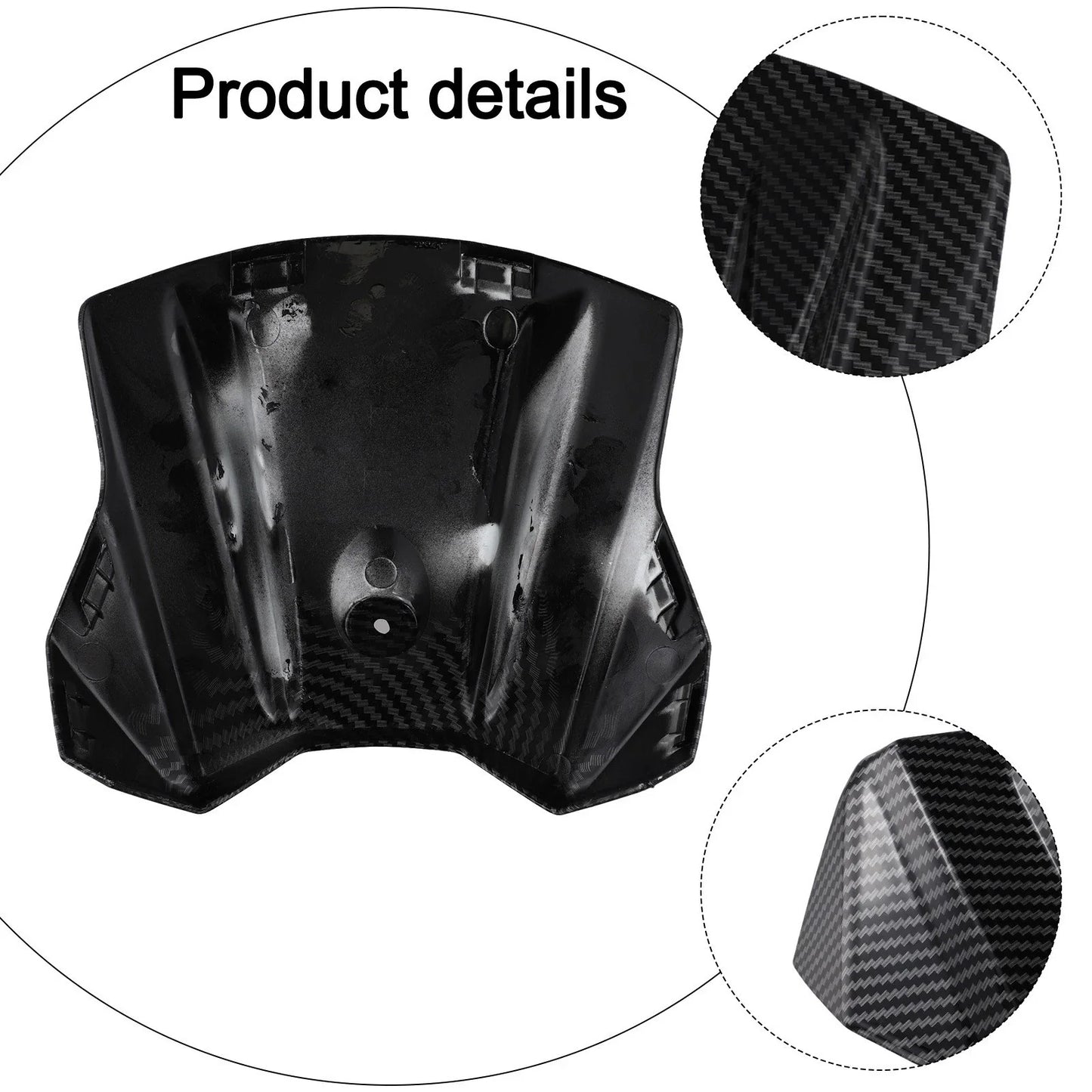 FAIRING TRIM FRAME COVER ABS Black Carbon Fiber  (2012–2016)