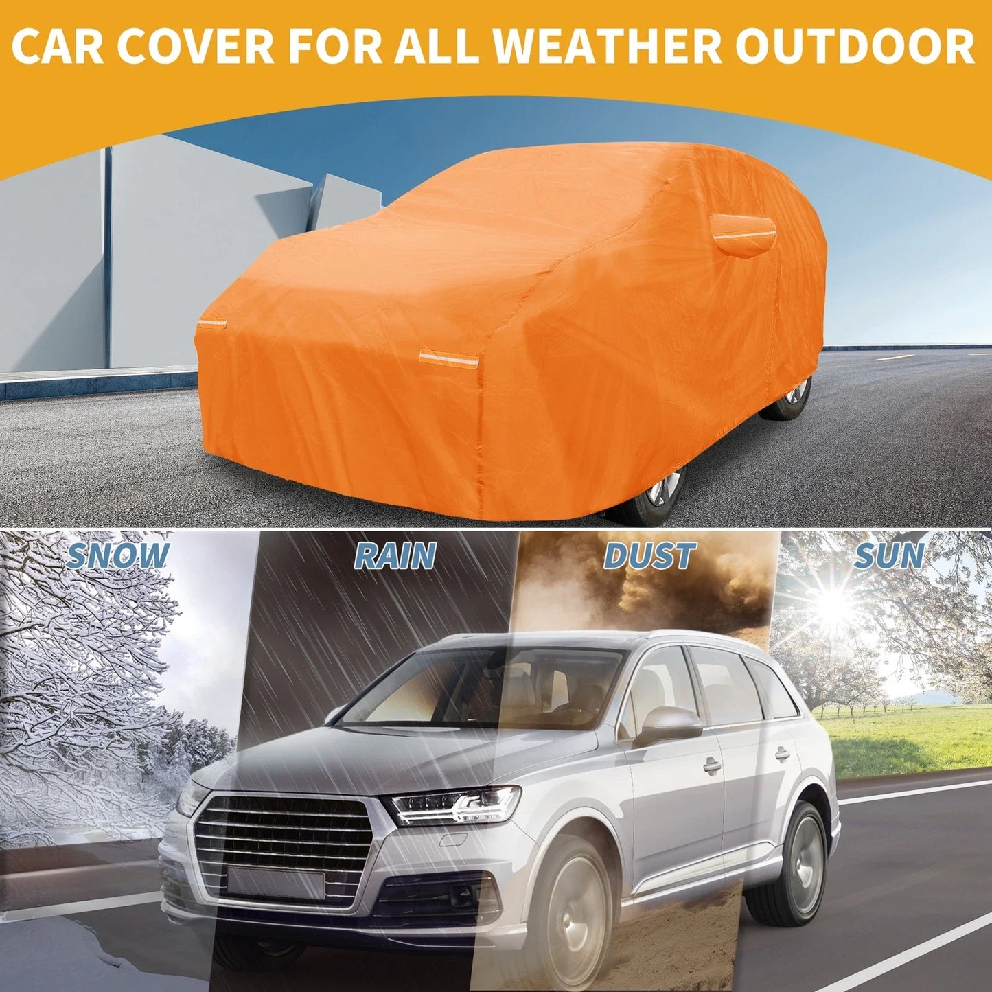 Waterproof All Weather Car Cover for Honda Odyssey