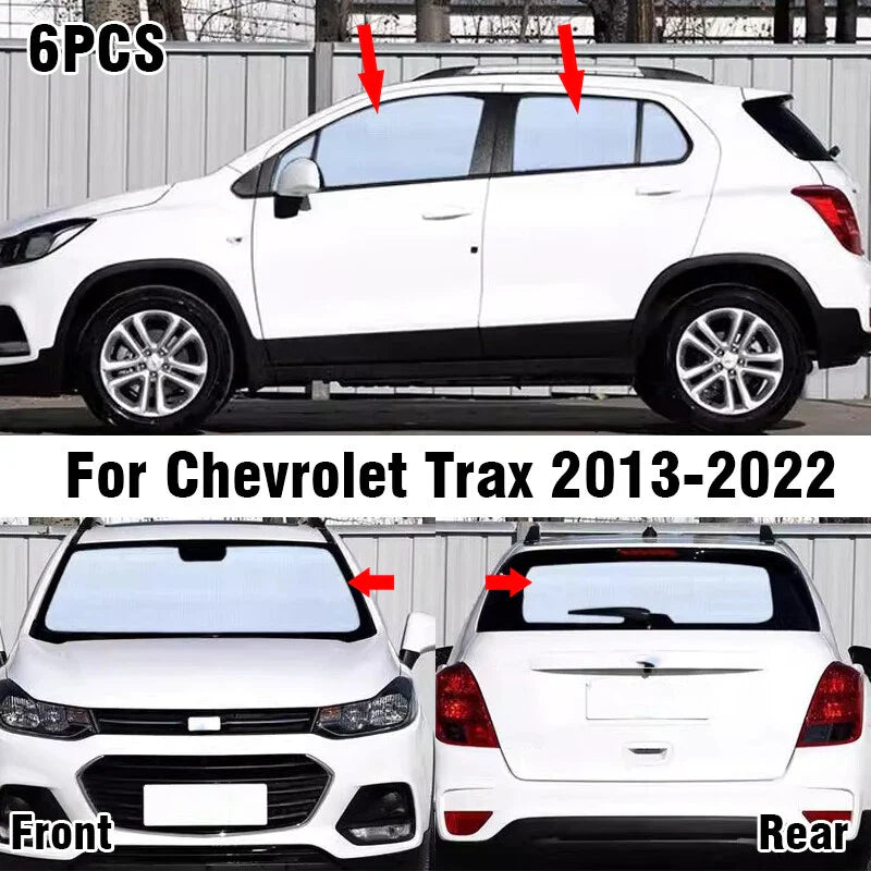 6X Front Windshield Privacy Sunshade for Chevrolet Trax (2013–2022)