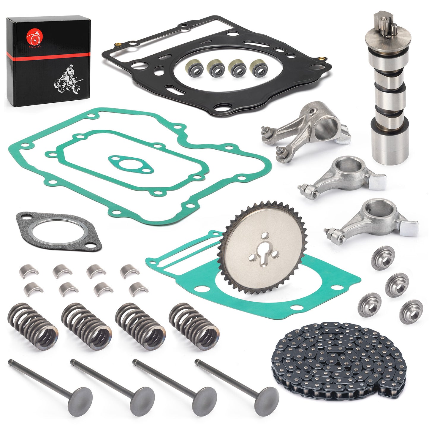 Rocker Arm Timing Chain & Valve Kit for Polaris Ranger 425 500 (2006–2014)