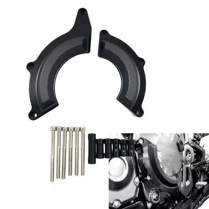 1 Pair Black Engine Case Frame Slider for Kawasaki Z900 (2017-2019)