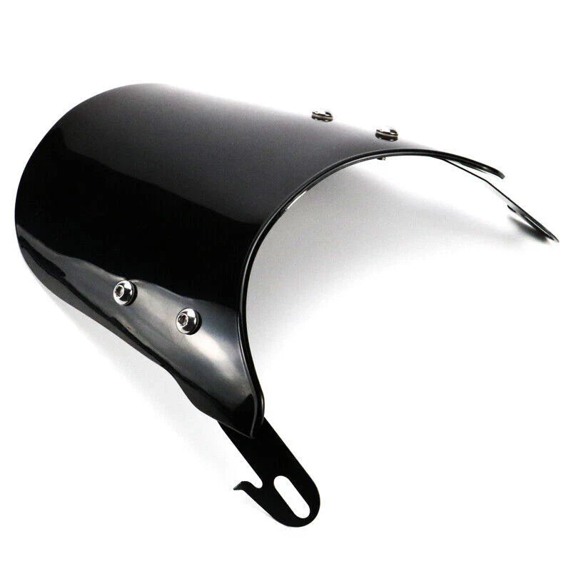 5"-7" Smoke Round Headlight Windshield for Honda Motorcycle