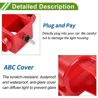 Red LED Third Brake Light for Vauxhall Movano (1998–2010) No. 7700352940