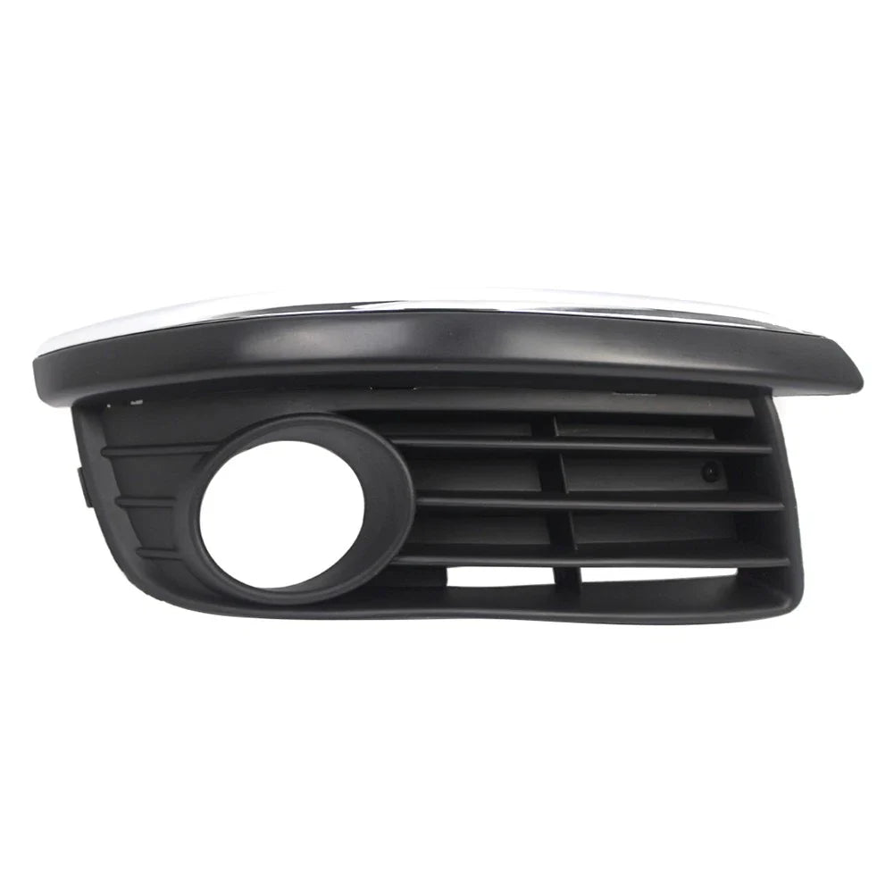 Right Front Bumper Fog Light Cover w/ Chrome Trim for VW Jetta (2006-2010)