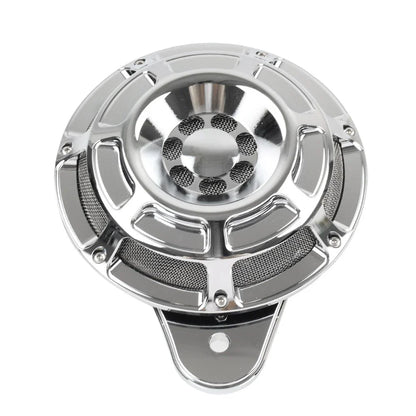 Horn Speaker Cover for Harley Sportster Dyna Big Twin 1991-2023 Chrome