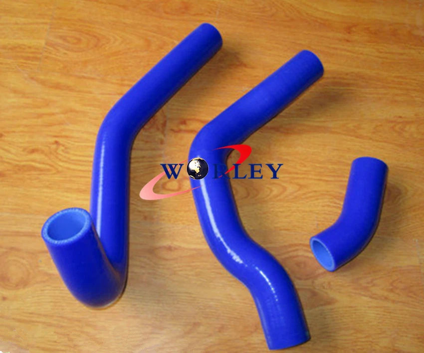 Silicone Radiator Hose for Nissan Silvia 180SX (1990–1994) Blue