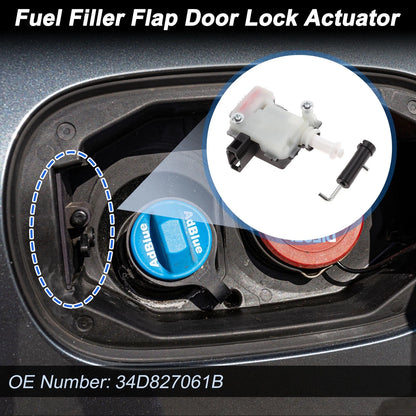 Fuel Filler Flap Door Latch Lock Actuator Motor for Skoda Rapid (2013–2017)