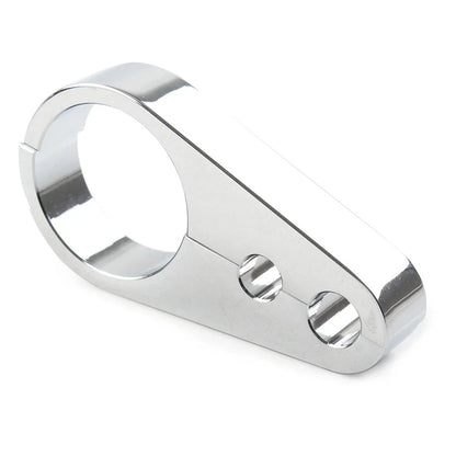 Chrome Brake Clutch Cable Wire Clamp Clip for Harley 1-1/4" Handlebar