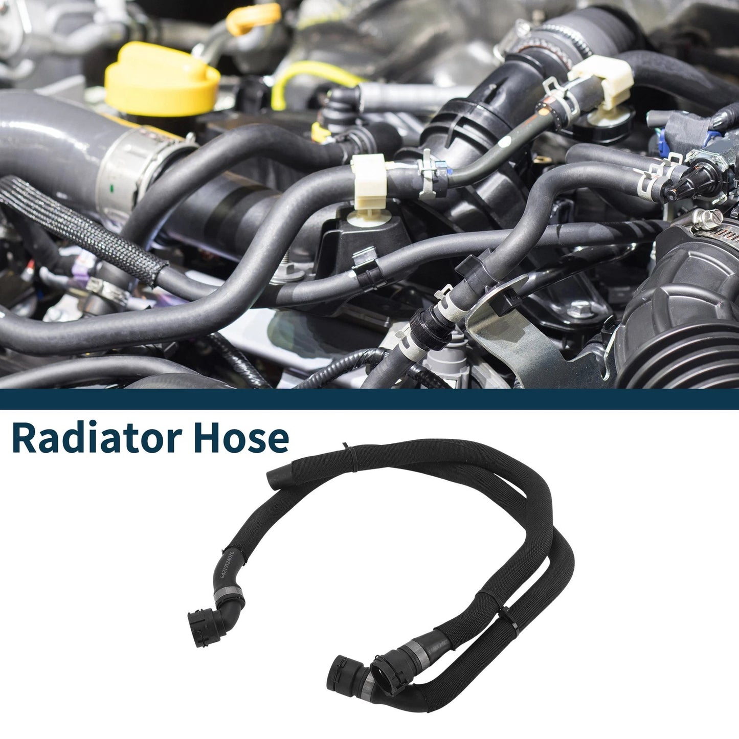 Radiator Hose No. 64219124076 for BMW 1 Series (2007–2013)