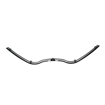 Black Contrast Cut Windshield Trim for Harley Road Glide FLTR (1998-2013)