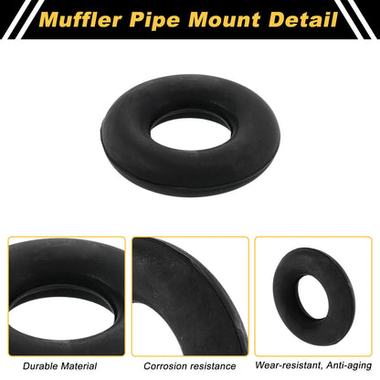 Muffler Exhaust Hanger for Mercedes-Benz 450SLC (1973–1980) 1074920082 Rubber