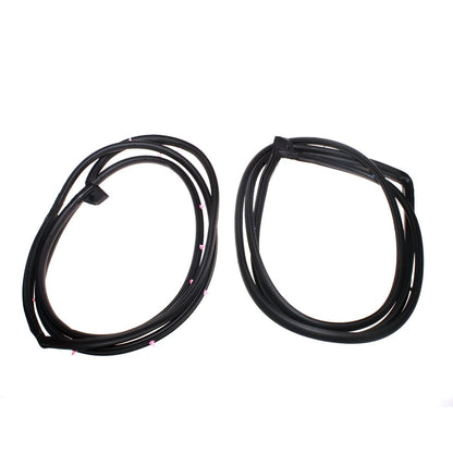 Set of 4 Door Weatherstrips for Honda Fit (2003–2008)