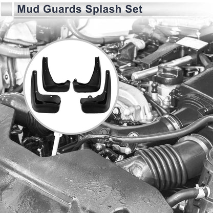 Set of 4 Mud Flaps Splash Guards for BMW 3 Series F30/F35 (2013–2019)