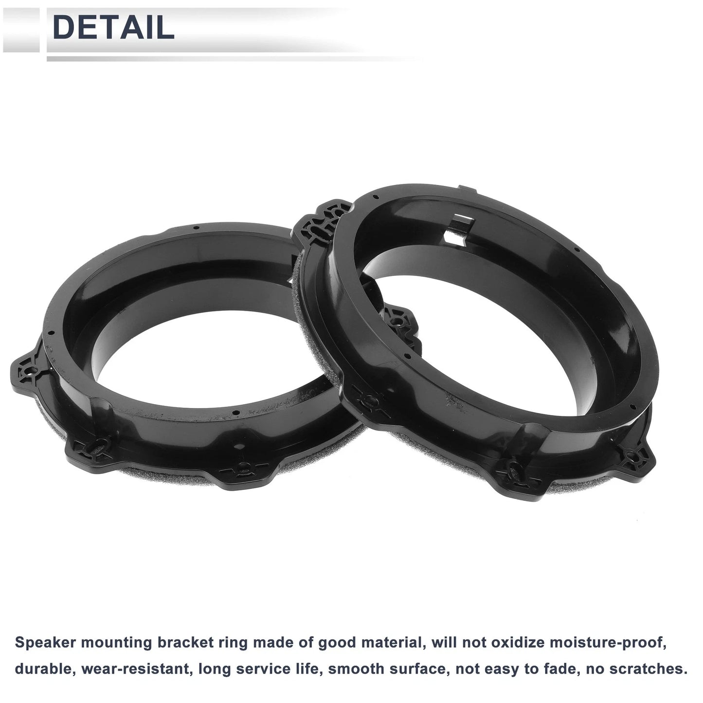 Set of 2 Speaker Spacer Rings for Hyundai 6.5" Tweeter