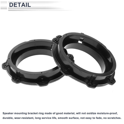 Set of 2 Speaker Spacer Rings for Hyundai 6.5" Tweeter