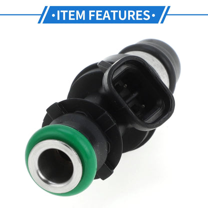 Fuel Injector No. 25348180 for GMC Sierra 1500 5.3L (1999–2006) 1 Pc Black