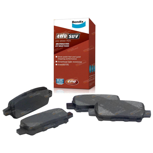 4WD Rear Disc Brake Pad Set for Suzuki Grand Vitara (2005-2012)