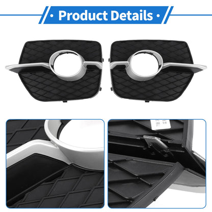 Set of 2 Fog Light Grills for BMW X6 (No. 51117188383)