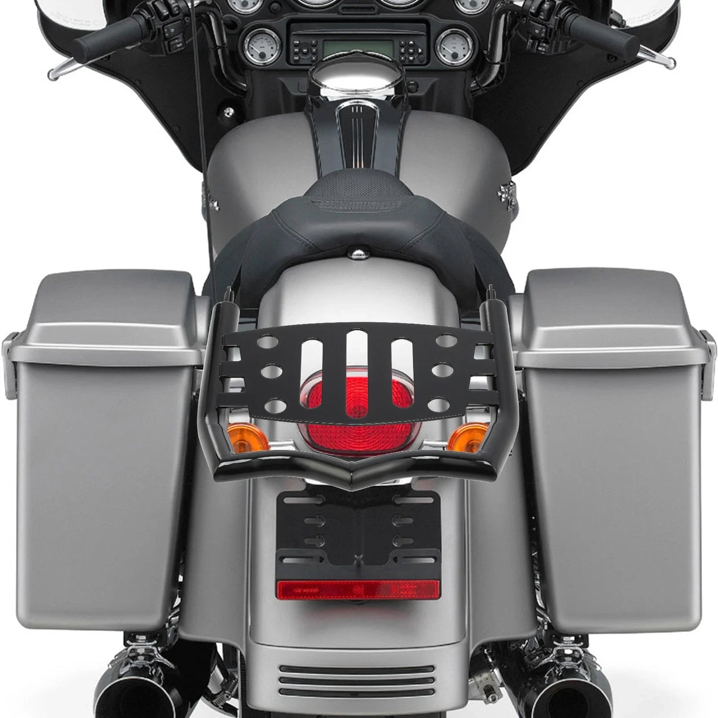 Detachable Luggage Rack for Harley Touring Road King Electra Glide (2009-2025)