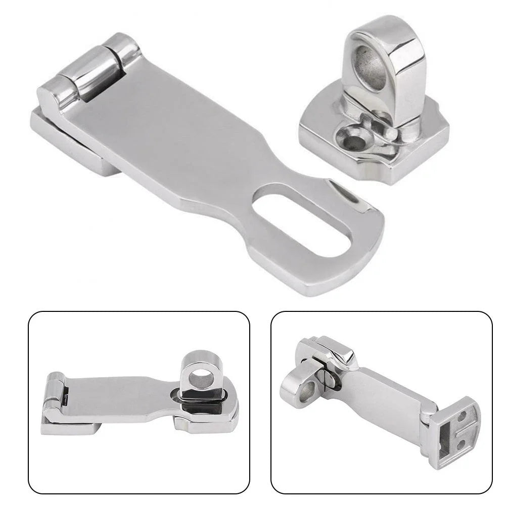 Marine Locker Hatch Stainless Anti-Rattle Latch Boat Fastener Clamp for Boat