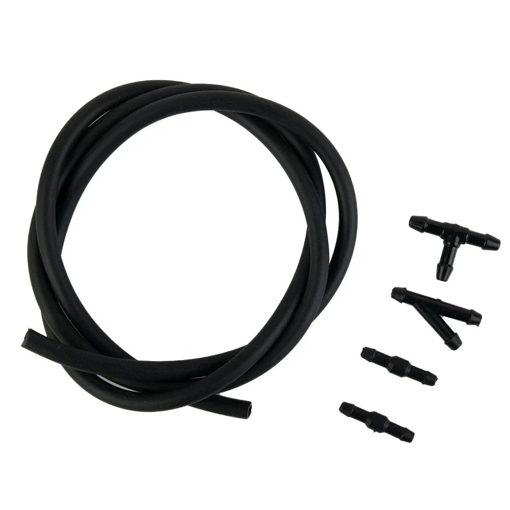Hose Kits 100cm Wiper Accessories Hose Connectors Rubber & Plastic T-Type