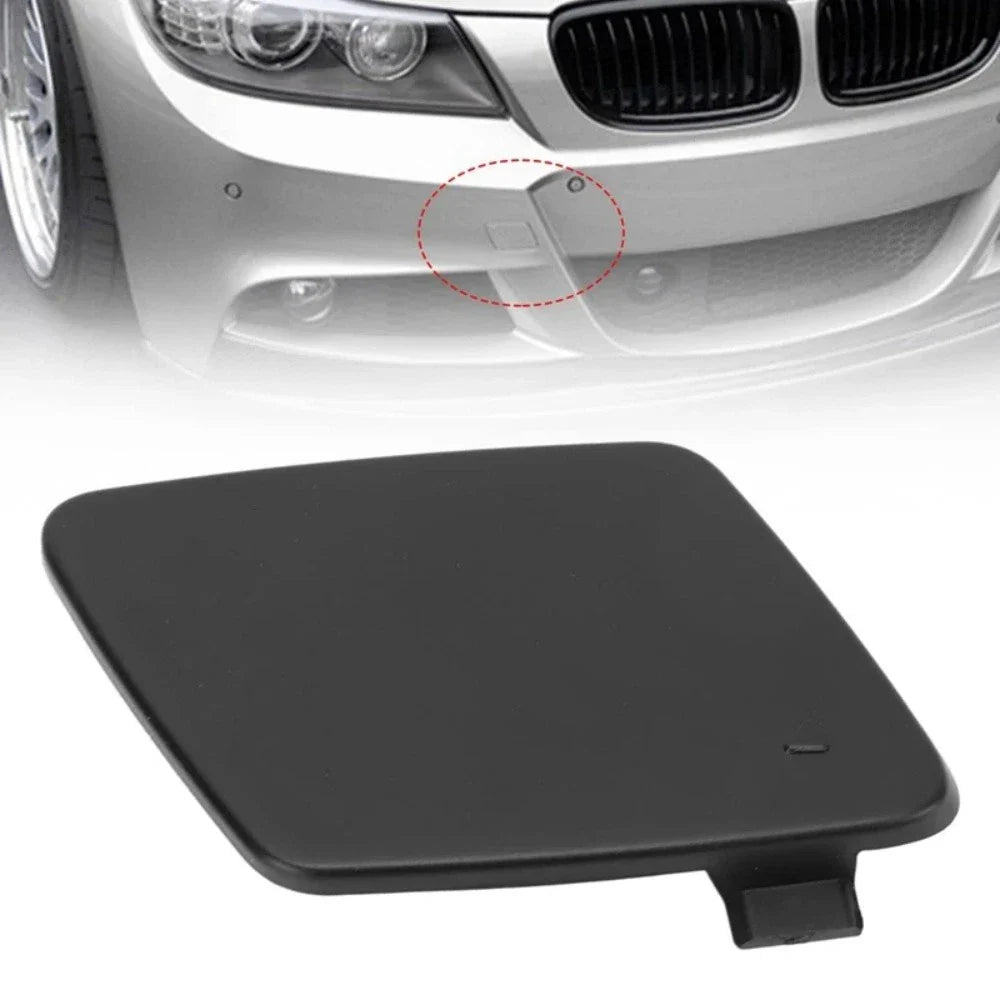 Front Bumper Tow Hook Eye Cover for BMW 3 Series E90 E91 (2006-2013)
