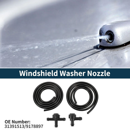 Windshield Washer Nozzle with Gasket