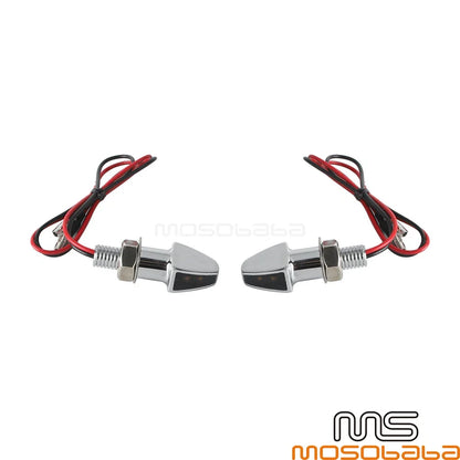 LED Turn Signal Light Lamp w/Smoke Lens for Harley Yamaha Suzuki