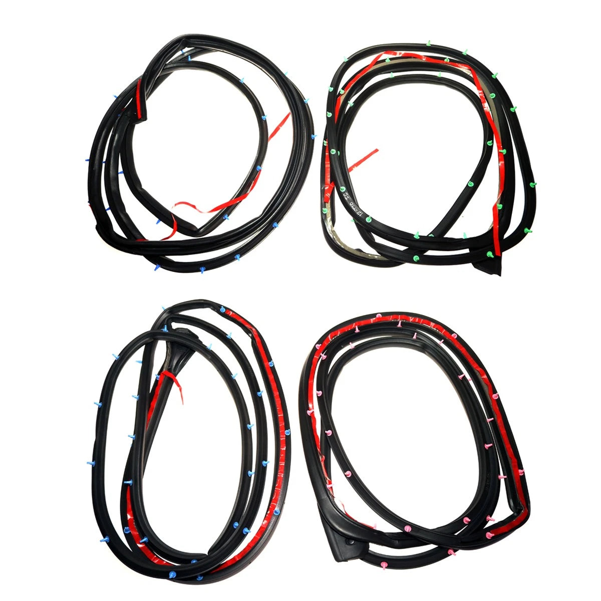 Set of 2 Weatherstrips for Toyota Yaris Vios Echo (2005–2013)