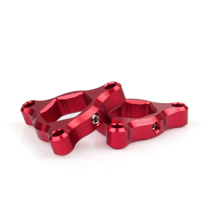 Fork Preload Adjustment Knobs for Suzuki 9R 12R (17mm, Red)