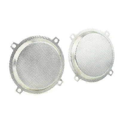 Punched Front Mesh Speaker Grills Covers for Harley Touring Electra Glide