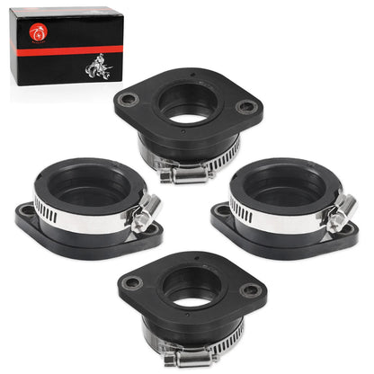 4 x Intake Manifold Boots for Kawasaki KZ1000M CSR KZ1000B/K LTD (1981–1982)