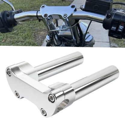 5.5" Handlebar Riser 1" Top Clamp for Harley Softail Dyna Road King Sportster