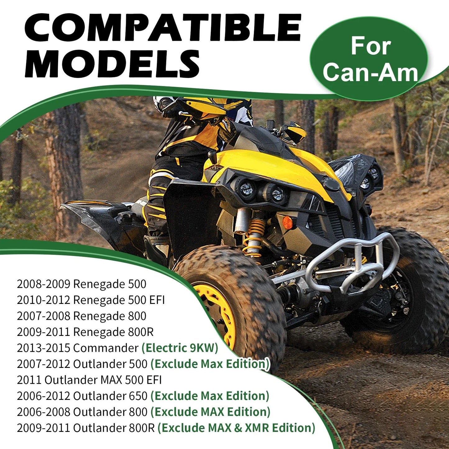Rear Propeller Prop Drive Shaft for Can-Am Commander (2013–2015)