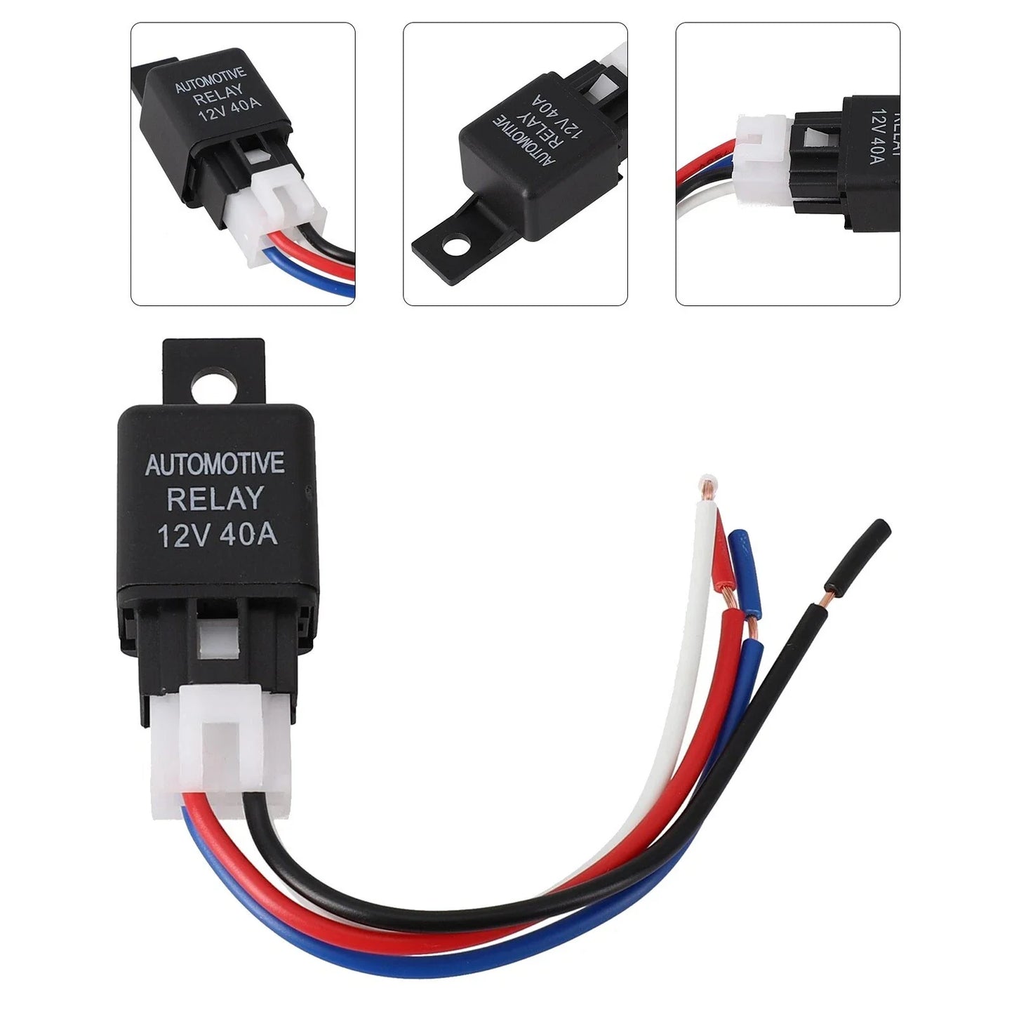 Relay 12V for Efficient Automotive Van Boat Bike HID Headlights