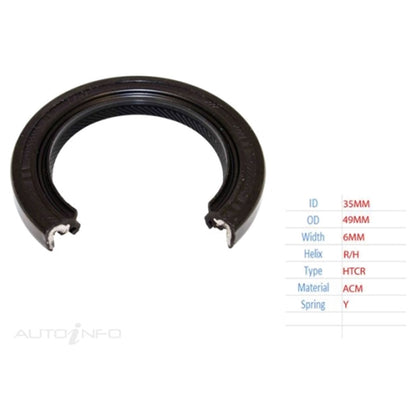 Front Crankshaft Oil Seal for Toyota Sera (1990–1995)
