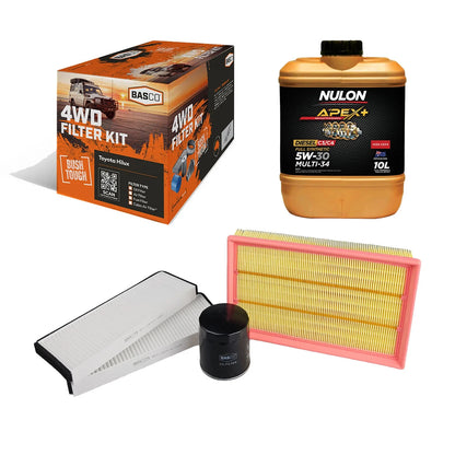 Oil Air Cabin Filter Kit for Nissan Navara D40 (2005–2015)