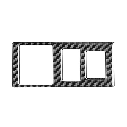 Carbon Fiber Black Head Light Control Button Cover for Toyota Tundra (2014–2021)